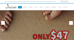 Desktop Screenshot of footsurgeon.com