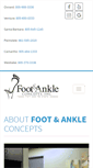 Mobile Screenshot of footsurgeon.com