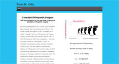 Desktop Screenshot of footsurgeon.ie